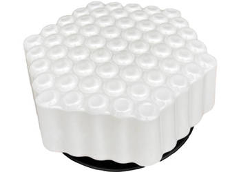 Duży sześciokątny trójwymiarowy mleczno-biały kinkiet Plaster Miodu plafon