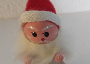 Stary drewniany Mikołaj.