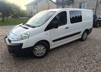 Citroën Jumpy Long, 2.0HDI, 6-osobowy, klima, Serwis, 2010r. scudo