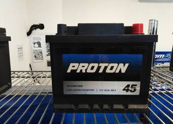Akumulator PROTON 45Ah 350A EN DOWÓZ TRÓJMIASTO 696X737X599