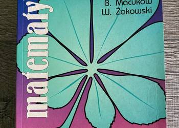 Książka Matematyka dla maturzystów zadania Leksiński Macukow