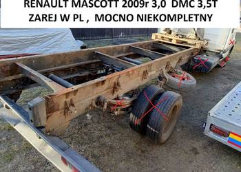 Renault Mascott 2009r 3,0 DMC 3,5t zarejestrowany Salon Polska ważny przegl