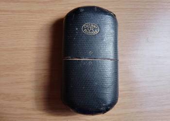 Przedwojenne etui Optiker Ruhnke Berlin z lat 20 XX w.