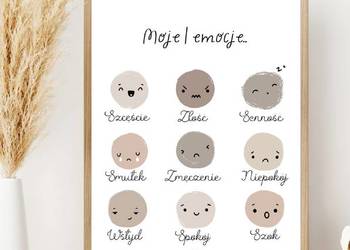 Plakat Emocje A4