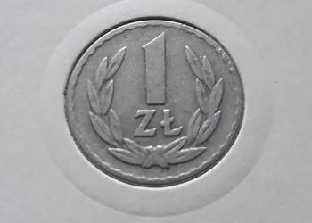 1 złoty 1965 r.- PRL- nr. 1 - Rzadkość-Ładna