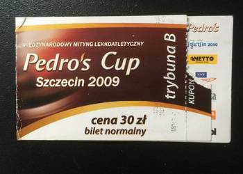 ( 295. )Bilet Na  Międzynarodowy Mityng Lekkoatletyczny 2009