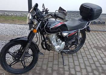 Zadbany Motor motocykl Router RM 125 na kategorię B