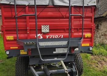 Przyczepa Rolnicza Dwuosiowa Wywrotka 6t METAL-FACH Przyczepa Rolnicza Dwuosiowa Wywrotka 6t METAL-FACH