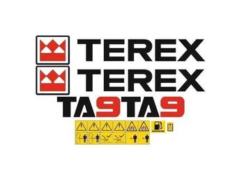 Naklejki oklejenie naklejka - TEREX TA9 Zamiennik