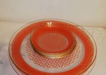 Komplet deserowy - Vintage lata 80-te XX w.