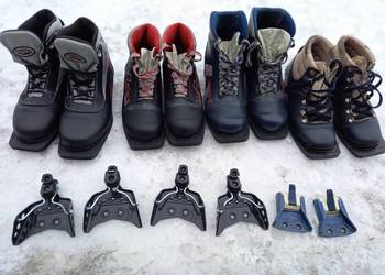 Buty do nart biegowych zapięcia