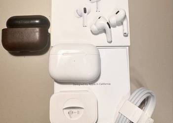 AirPods Pro 2nd gen. – cały komplet, stan idealny + etui Nomad GRATIS