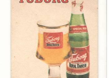 Tuborg - podstawka do piwa. Nr. 4.