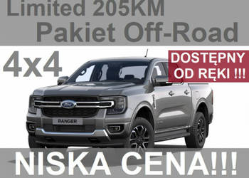 Ford Ranger Limited 205KM 4x4 Off-Road Technology Niska Cena 2400 zł Od rę…