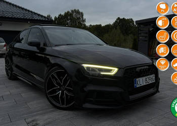 Audi S3 2.0tfsi quattro 367KM full opcja ledy panorama kamera skóry zamian…