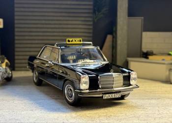 Mercedes-Benz 200 w115 taxi 1:18 Norev