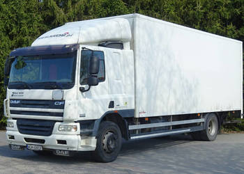 DAF CF 65.220 EURO 5 KONTENER 18P ŁAD 10 TON wINDA KLAPA Daf Cf 65.220 kab…