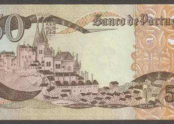 PORTUGALIA 50 ESCUDOS 1980 - INFANTA MARIA - STAN BANKOWY UNC