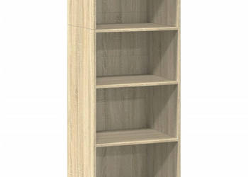 Wysoka szafka dąb sonoma 50x41x124cm materiał drewnopochodny WM-846399