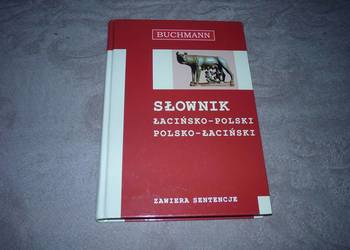 Słownik łacińsko - polski polsko - łaciński Buchmann Słownik łacińsko - polski polsko - łaciński Buchmann