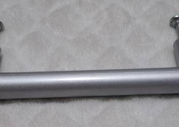Plastikowy uchwyt meblowy, srebrny, 15,6cm (Akcesoria meblowe)