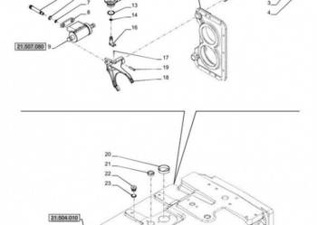 New Holland T6070 Widełki 47402431