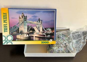 Puzzle - Tower Bridge London (1000 elementów) 68 x 48 cm