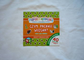 Podróże z wyobraźnią Czym pachnie wiosna? 40 naklejek