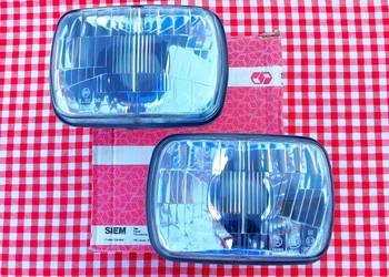 Nowe reflektory lampy przednie SIEM Fiat 126p 126 maluch PIERWSZA SERIA