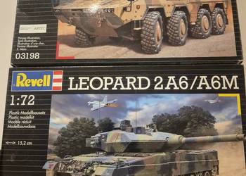 Leopard 2A6 i GTK Boxer 1/72 Revell nowe