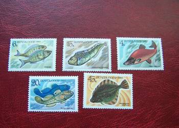 ZSRR 1983 MNH Mi. 5294/ 98 Fauna Ryby  a