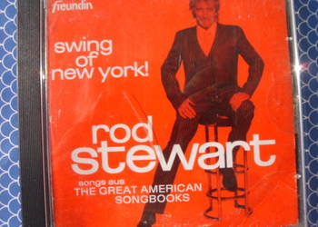 Rock CD. ROD STEWART--SWING OF NY, 2004 rok.