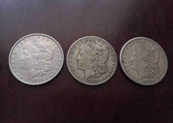 Srebrne Dolary Morgana z  Dzikiego zachodu