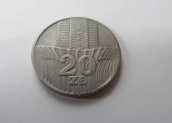 MONETY PRL 20zł (wieżowiec i kłosy)