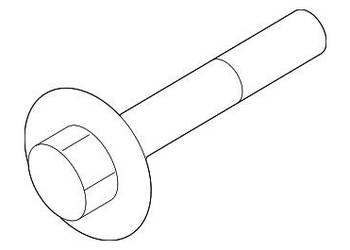 VOLVO S60 V60 XC60 II sruba tulei tylnej zwrotnicy OE