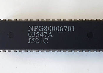Układ scalony NPG80006701 , 03547A, J521C + podstawka scalak