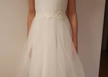 Elegancka sukienka pokomunijna