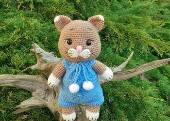Kot, kotek na szydełku