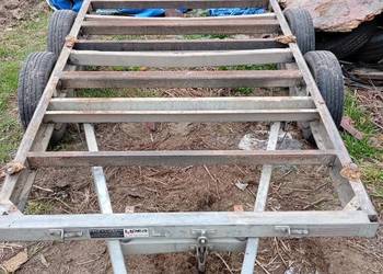 Przyczepka lekka 2 osiowa NEPTUN REMORQUE 2 Dmc 750kg