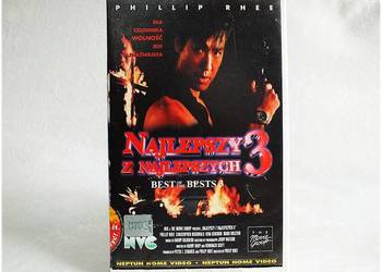 Kaseta VHS '' Najlepsi z Najlepszych 3 : Bez Odwrotu Film na Video ORYGINAŁ