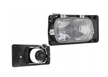 Reflektor przedni H4 12V WESEM (prawy, z żarówką i uszczelką