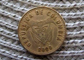 Kolumbia 100 Peso 2006r