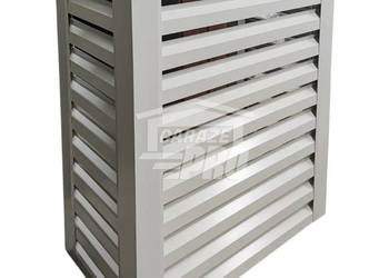 Osłona klimatyzatora – pompy ciepła 100x40x150 cm biały GP705