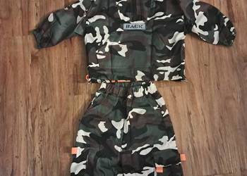 nowe ubranko na chłopca na wzrost 90 cm, długość bluzy 37 cm, długość spodn