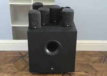 Zestaw 5.1 JBL SCS-75 kino domowe subwoofer subufer stereo