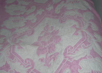 Bardzo gruby ręcznik z czasów PRL - 142 cm