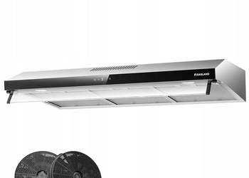 Okap GASLAND UC90SS srebrny 90 cm podszafkowy z filtrem węglowym Uszkodzony