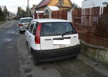 Zderzak tylny tył Fiat Punto I 93-98 czarny nie lakierowany