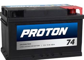 Akumulator 74Ah 620A PROTON niski/wysoki Akumulator 74Ah 620A PROTON niski/wysoki
