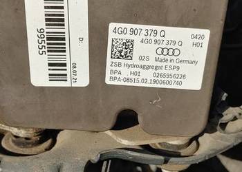 Pompa ABS AUDI A6 C7 A7 C7 15 rok Lift 2.0 tfsi 2.0 TDI 4g0907379Q